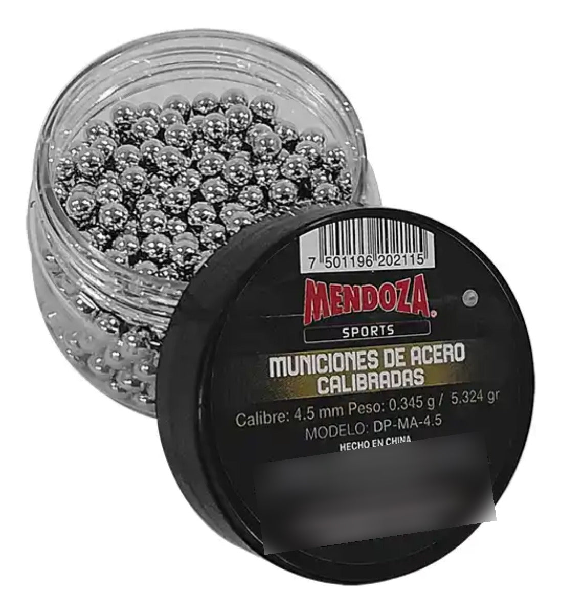Pack Mendoza 10 Tanques Co2 + Diábolos Y Balines 4.5mm