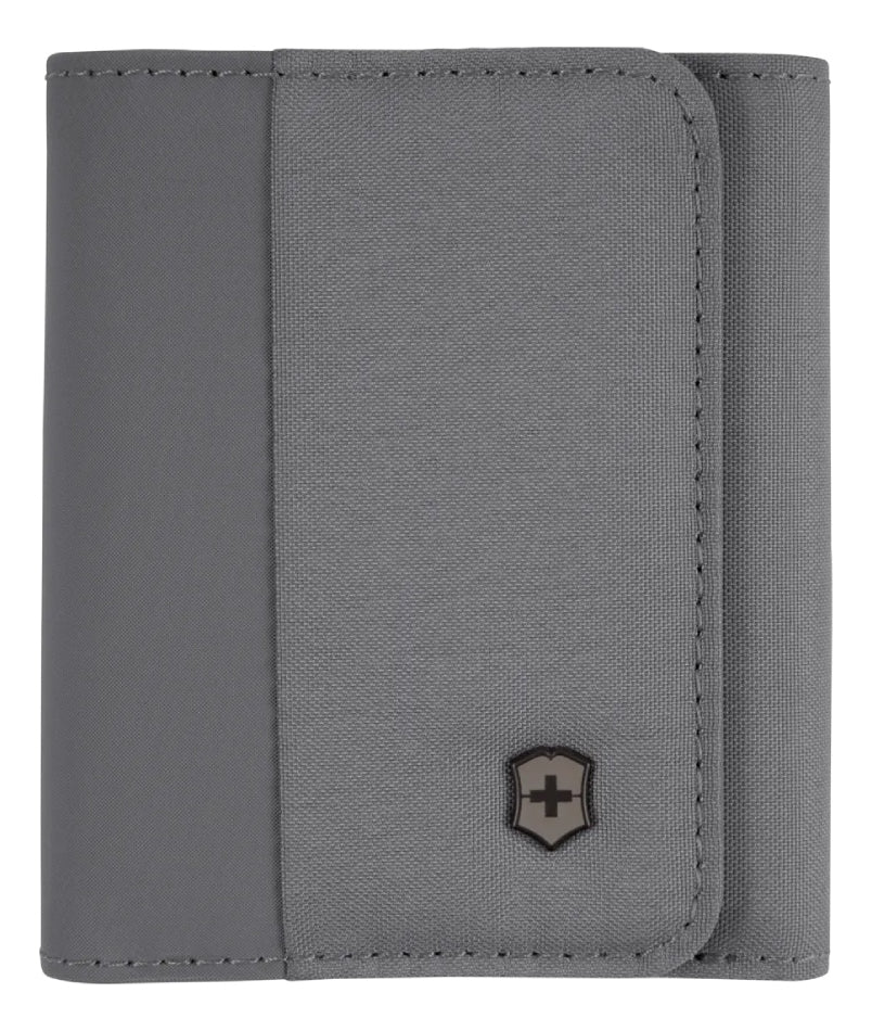 Cartera Victorinox  3 Pliegues Travel Essentials Rfid Gris