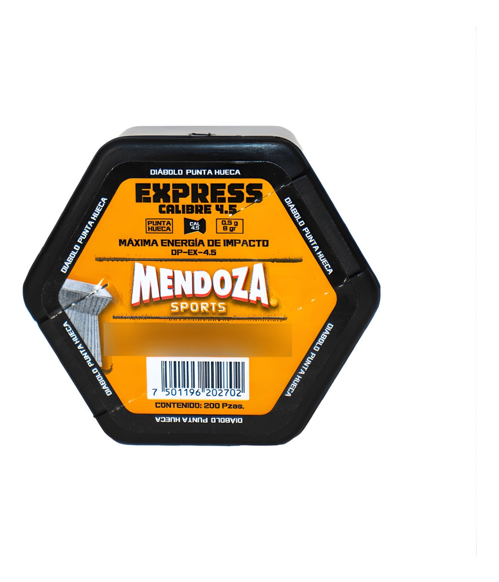 Pack Mendoza 10 Tanques Co2 + Diábolos Y Balines 4.5mm