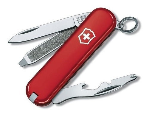 Navaja Suiza Victorinox Rally 9 Usos Multiuso Camping 58mm
