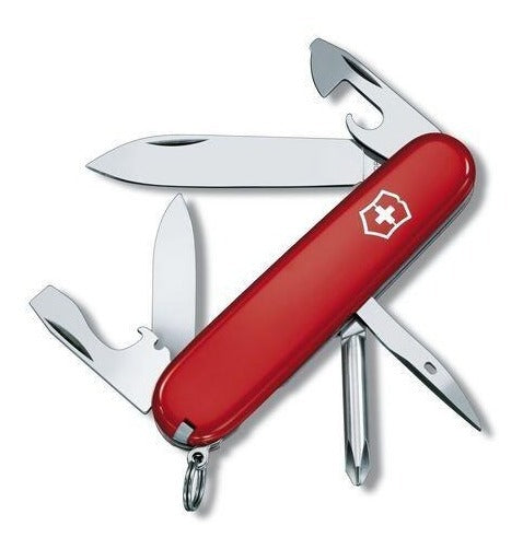 Navaja Suiza Victorinox Tinker Roja Con 12 Usos 91mm