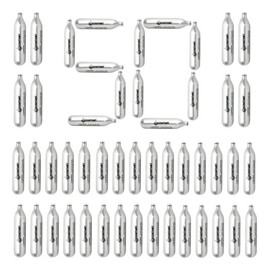 50 Pack Tanques Cartuchos Co2 Crosman 12g Pistolas Y Rifles