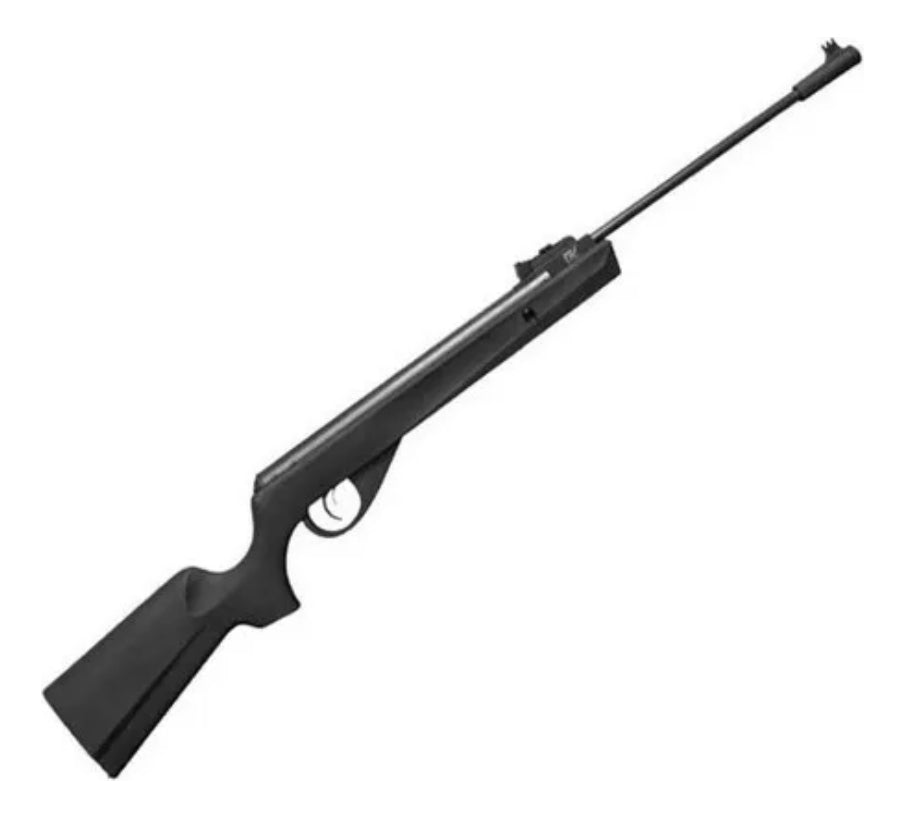 Rifle Nitropiston Nova Vista Bb-15 Commando  Negro 5.5mm Con Mira
