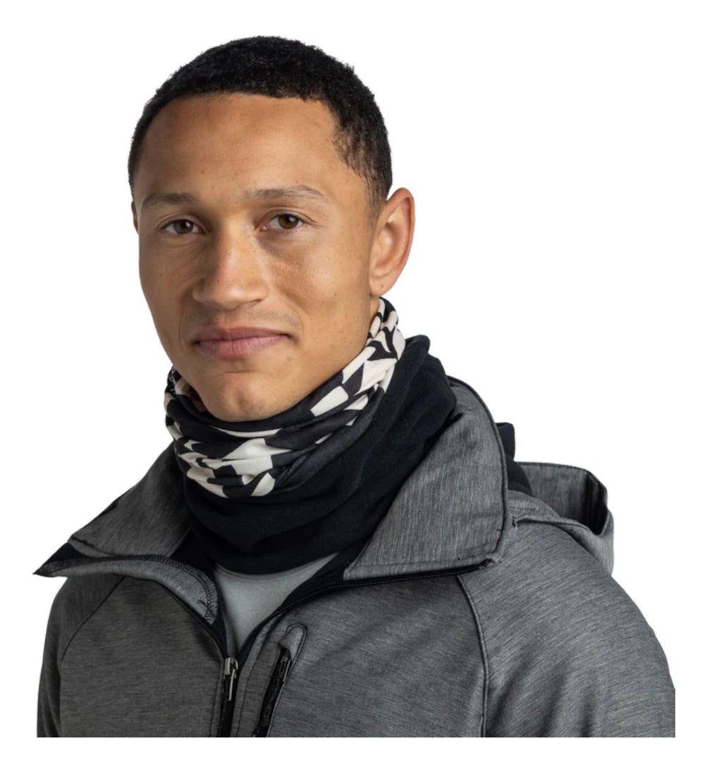 Tubular Buff Con Forro Polar  Polar Neckwarmer Skar Black