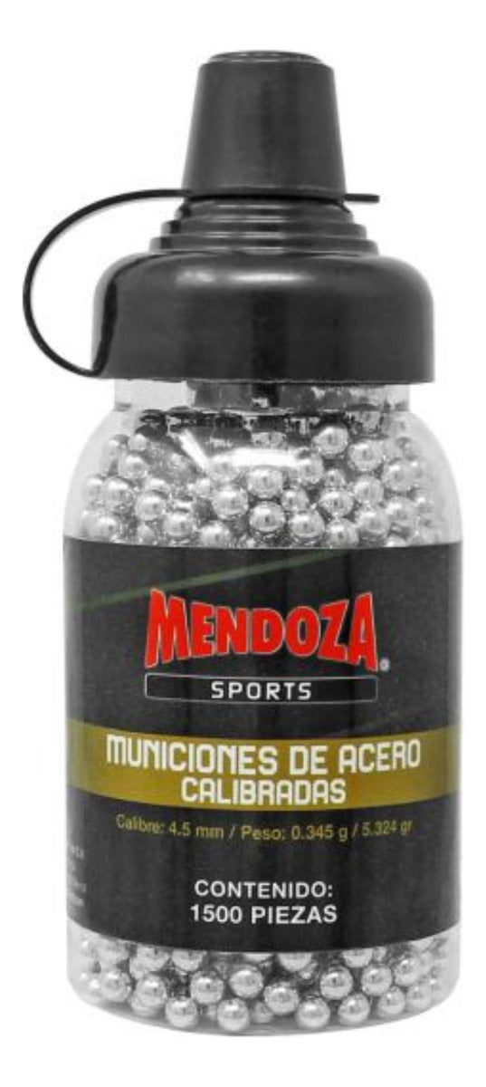 Pack Mendoza 10 Tanques Co2 +1500 Balines + Dianas De Cartón