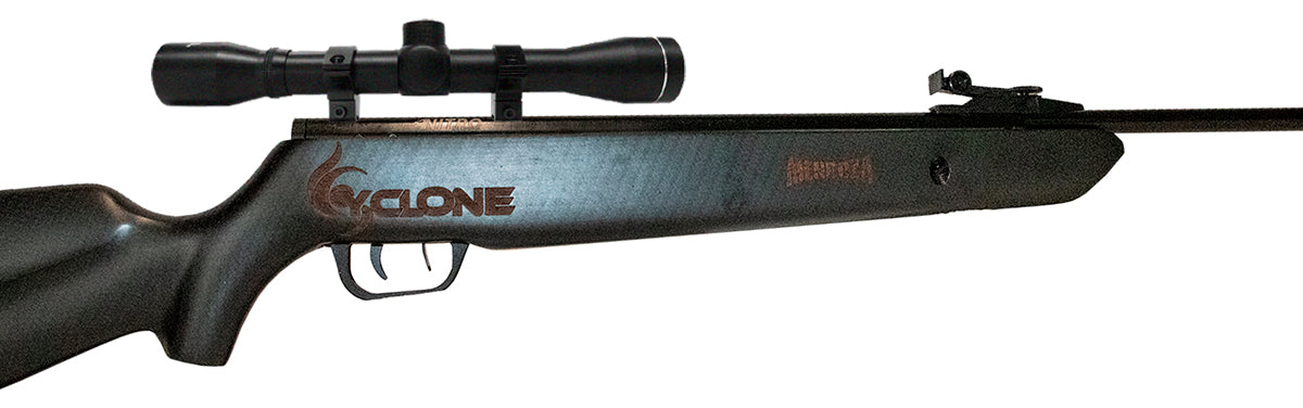Rifle Deportivo Mendoza Cyclone Camuflaje Cal. 5.5 Mira 4x32 Negro 139.7 Mm