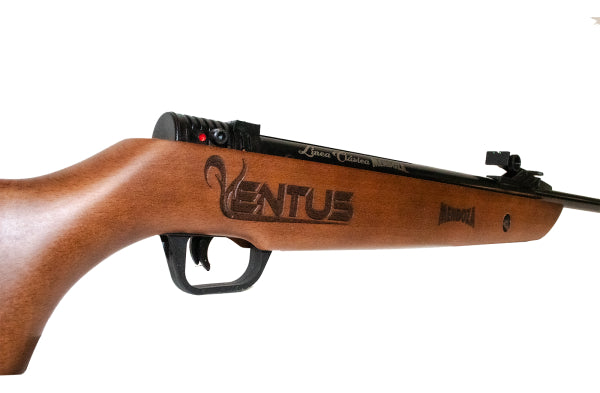 Rifle Resorte Mendoza Ventus Barniz 5.5 Mm 21j Pavonado Kit