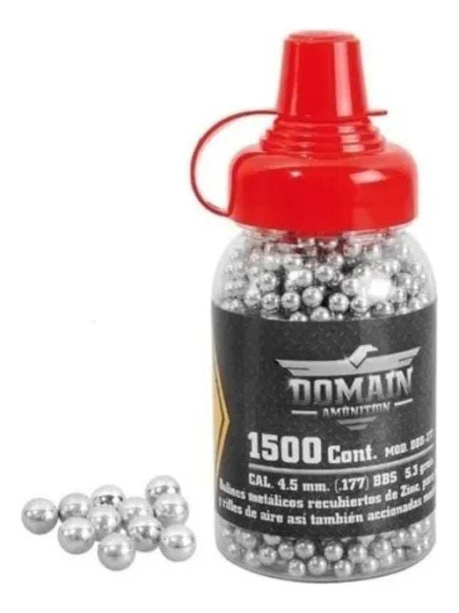 Pack 10 Co2 Crosman Y 1500 Balines 4.5 Mm Pack Co2 2318-10