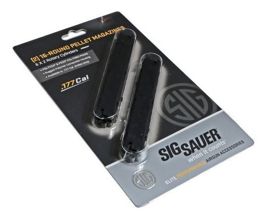 Kit 2 Cargadores Sig Sauer Para Pistola P226 Y P250 16 Tiros