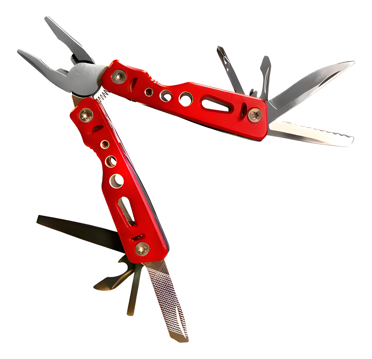 Navaja Multiherramienta Roja Tipo Pinza 9314