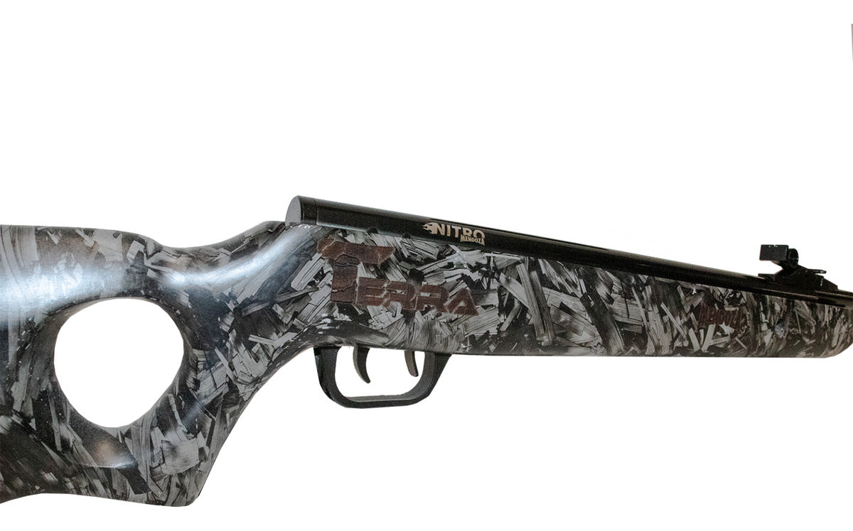 Rifle Mendoza De Nitropistón Terra Camuflaje 5.5mm 30j