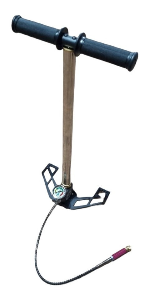 Bomba Rifle Pcp Aztk Alta Presion 4500psi 3 Etapas Cromada