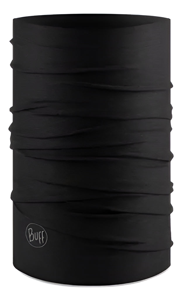Bandana Bufanda De Cuello Buff Coolnet Uv Solid Black