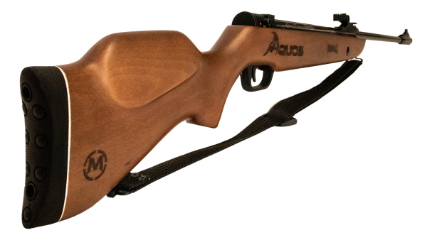 Rifle De Resorte Aquos Barniz 5.5mm Pavonado 9.4j Kit