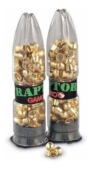 Diabolos Copitas Pba Gamo Raptor Oro Cal. 5.5 Mm 50 Pza