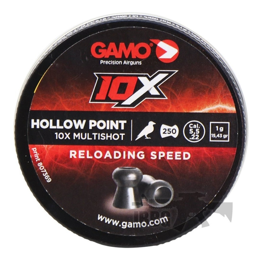 Diabolos 5.5 Gamo 10x Hollow Point Expansivo Preciso 250 Pza