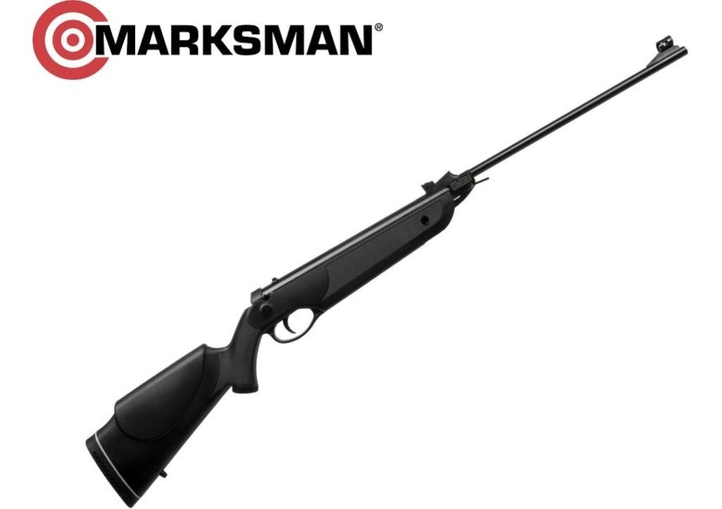 Rifle Marksman 2063 de resorte, calibre 5.5mm, color negro - tirodeportivo.mx