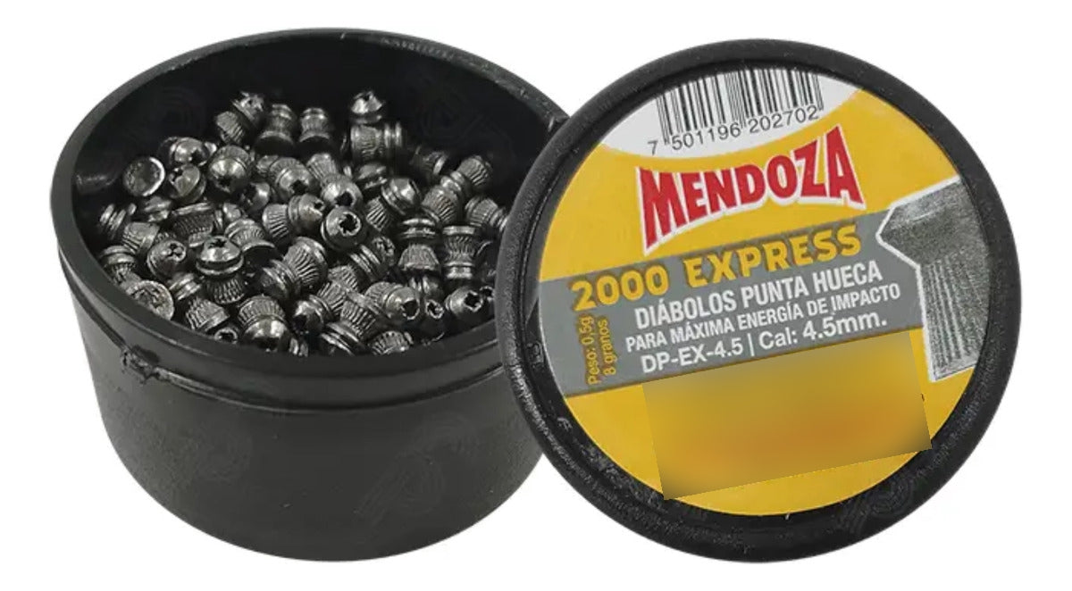 10pack Diábolo 2000 Express Calibre 4.5 200 Pieza Mendoza