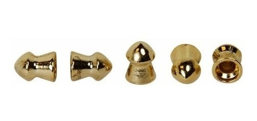 Diabolos Copitas Pba Gamo Raptor Oro Cal. 5.5 Mm 50 Pza