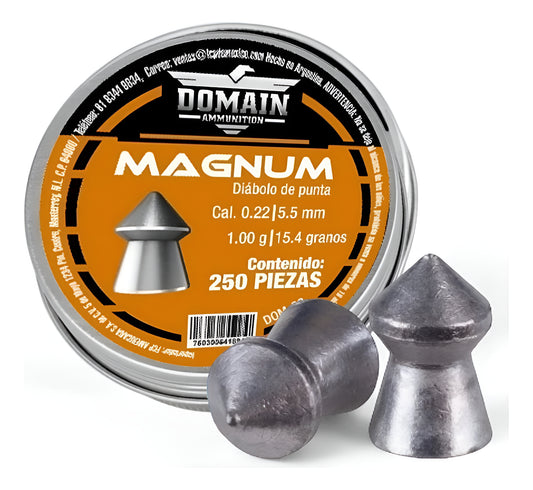 Diábolos Domain Dom-02 Magnum 15.4gr Cal 5.5 250pz
