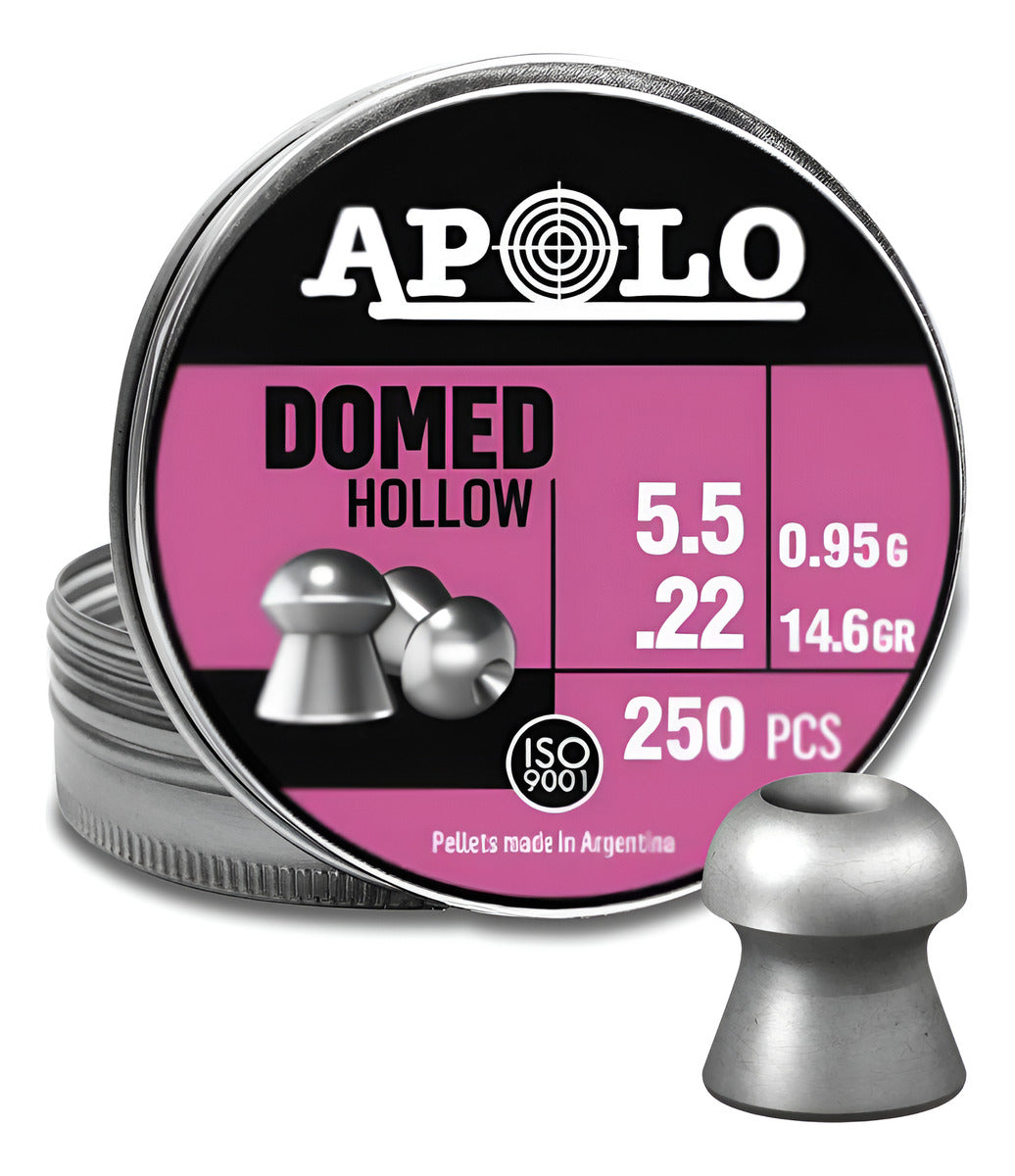 Diabolo Apolo E-19702 Hollow Point Cal 5.5mm 250pz