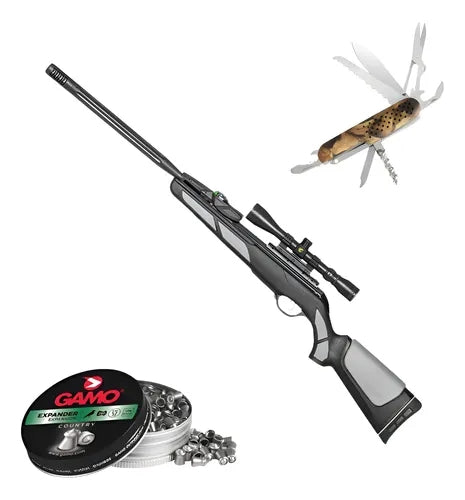 Rifle Gamo Viper Pro 10x Gen3 24j Con Mira 4x32 En Kit