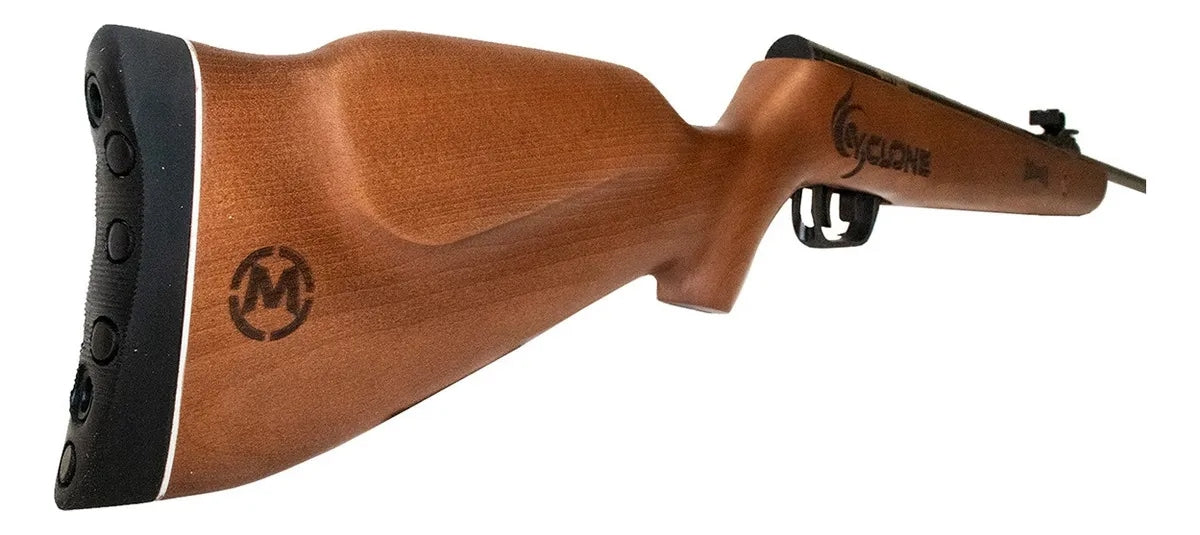Rifle Gs Piston Mendoza Cyclone Barniz Cal. 5.5 Mira 4x32 Marrón 5.5 Mm