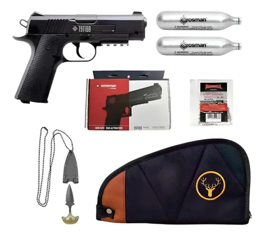 Pistola Deportiva Crosman 1911bb Co2 Cal 4.5mm Con BBS Y CO2