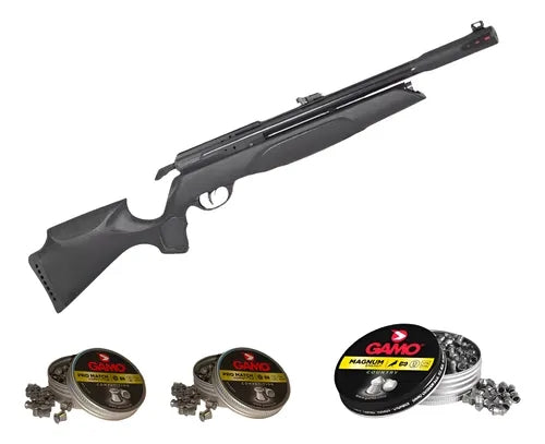 Rifle Pcp Gamo Arrow De 10 Tiros Cal. 5.5mm + 500 Diabolos