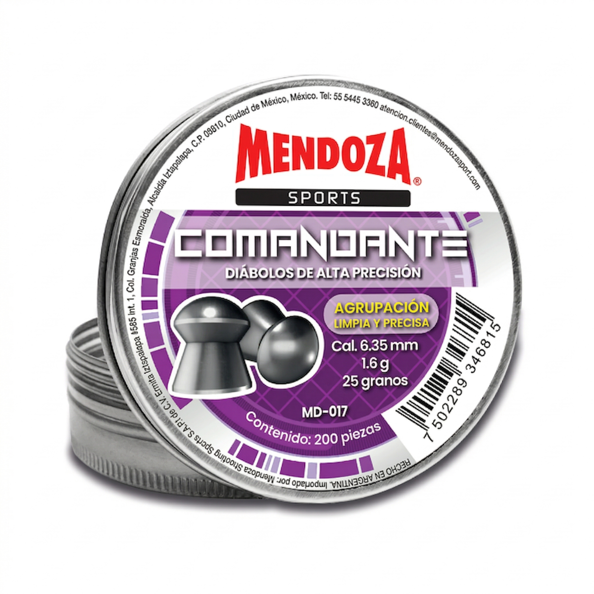3 Pack Mendoza Diábolo MD-017 Control de Plagas Precisión