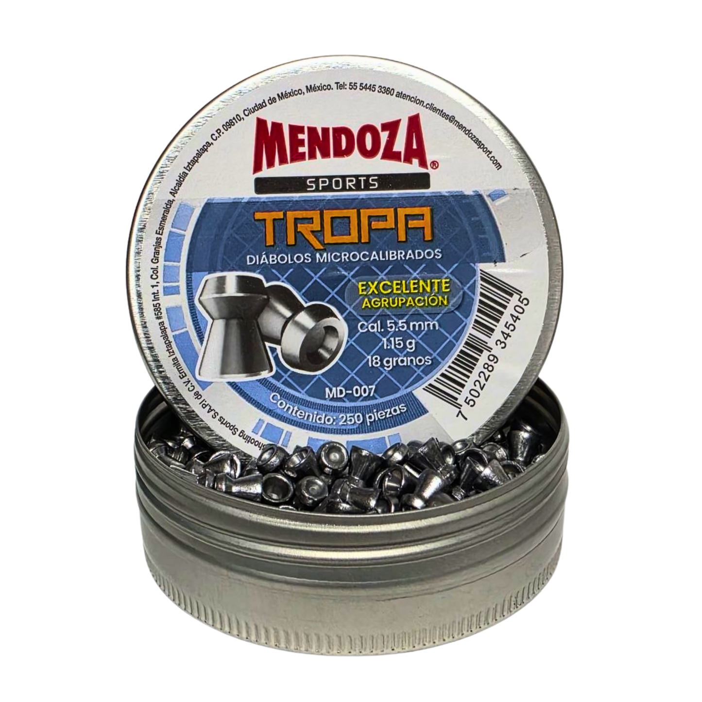 4 Pack De Diábolos Para Cacería 5.5 Mm Gamo Mendoza Domain