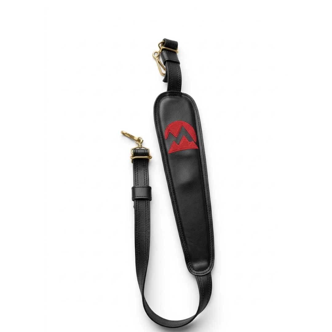 Porta Fusil Montaña Tpf-010n De Piel Color Negro