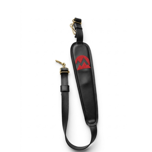 Porta Fusil Montaña Tpf-010n De Piel Color Negro