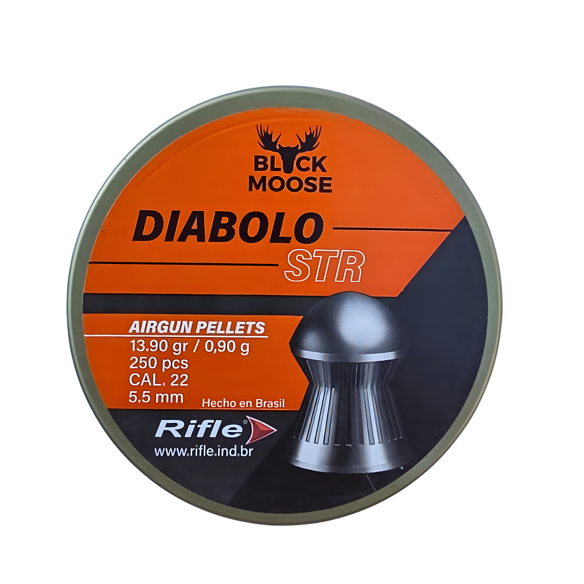 Diabolo Black Moose Str C/200 Pzs. Cal. 5.5 Mm.