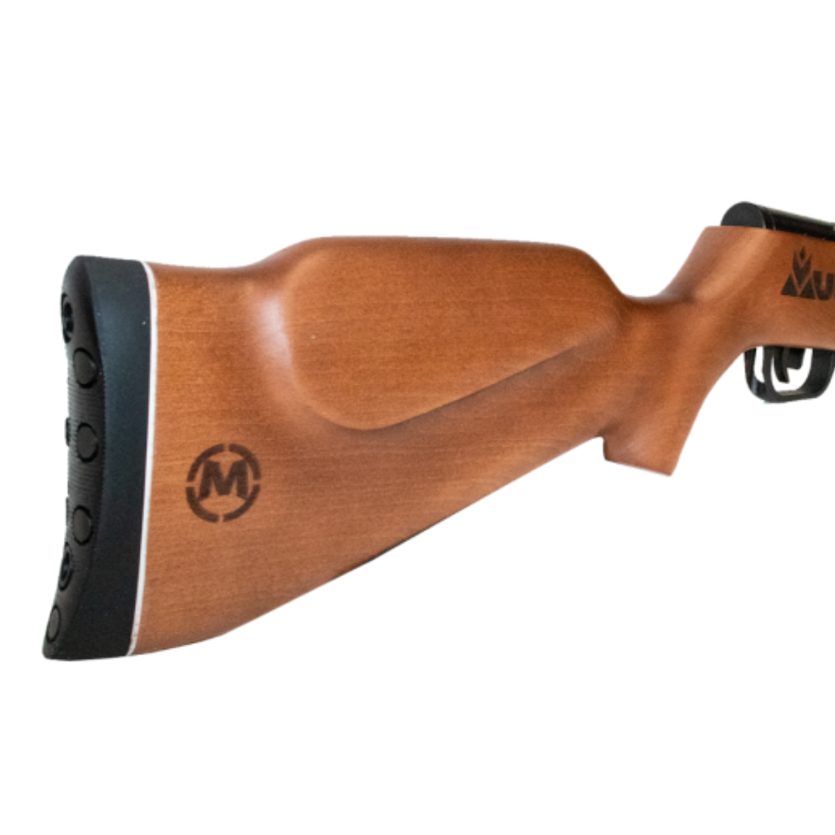 Rifle Nitropiston Mendoza Vulcano Barniz 5.5 Mm C/mira