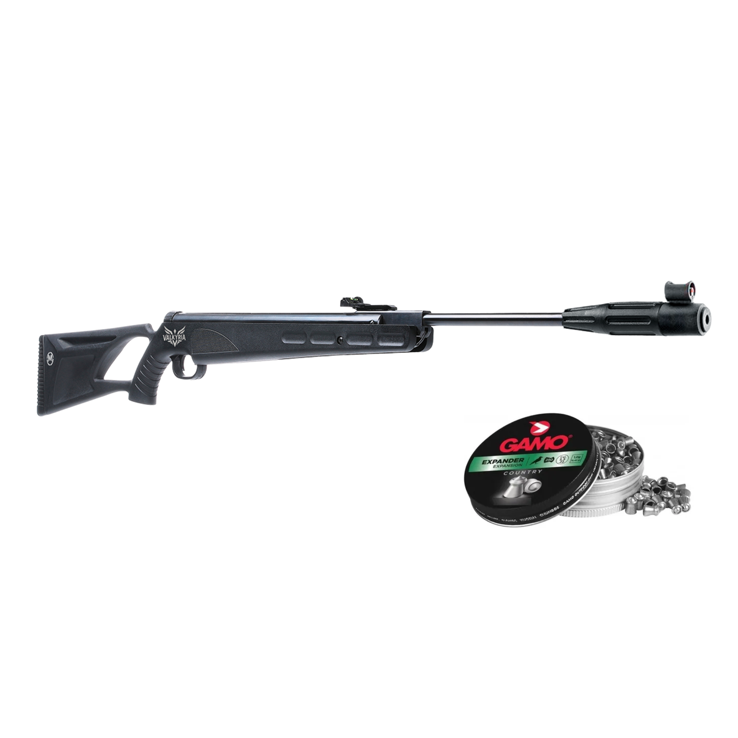 Rifle de aire Mendoza Valkyria 5.5 mm Nitropiston +Diabolos