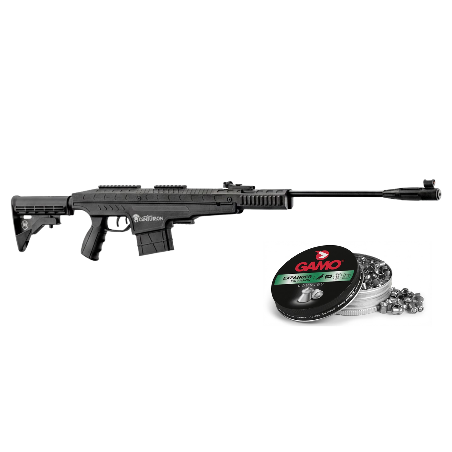 Rifle de aire Mendoza Centurión 5.5 mm Resorte +Diabolos