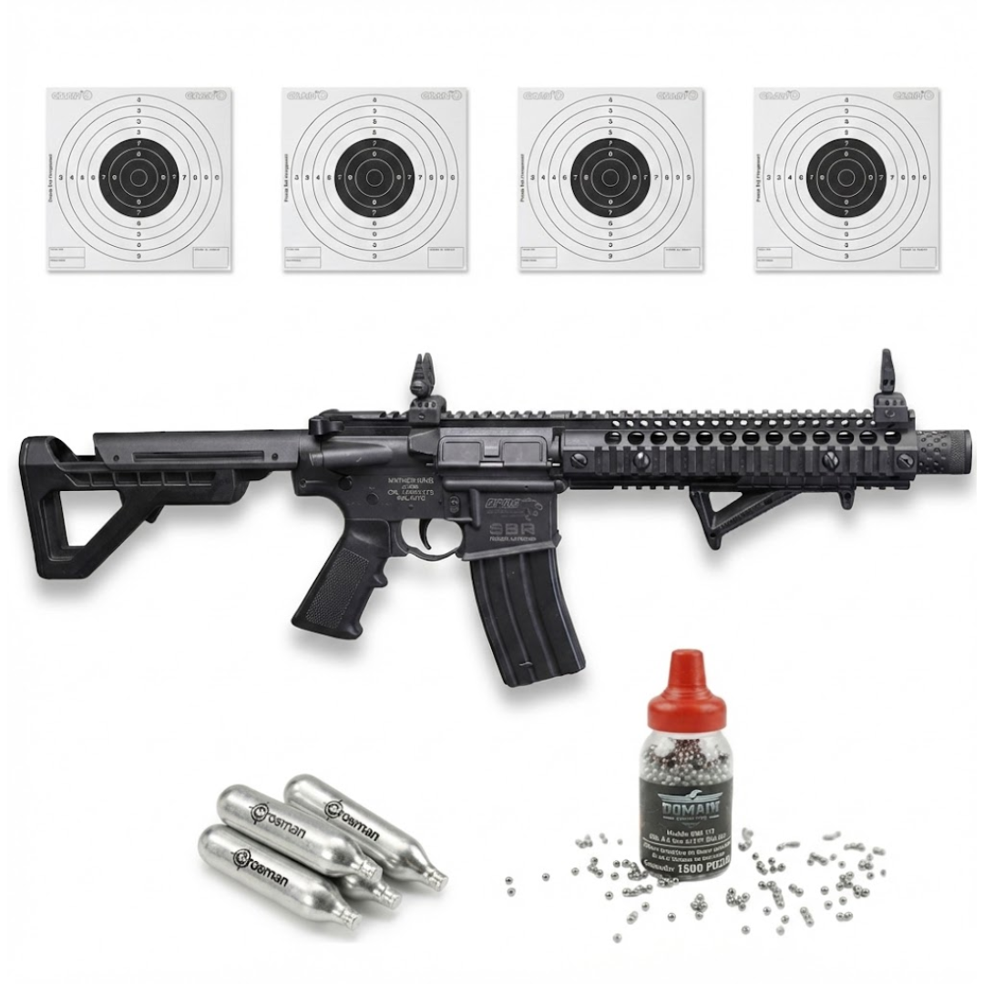 Rifle De Aire Comprimido Crosman® Dpmstm Sbr Co2 Bb