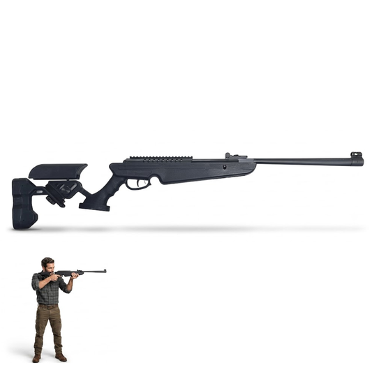 Rifle De Nitropiston Domain DOM-F11 5.5 mm 800 fps Monotiro