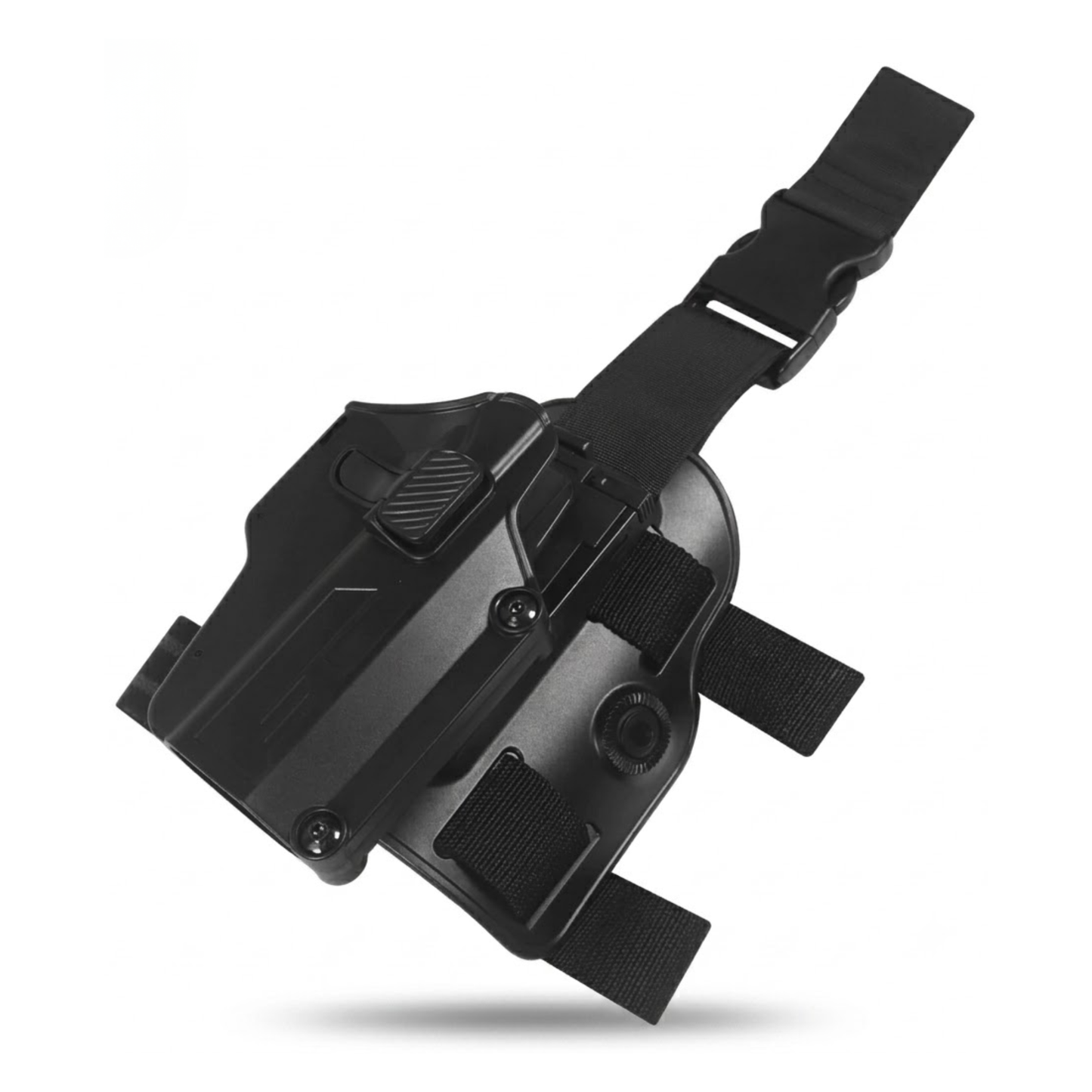 Piernera Táctica Universal Kampak Kw342 Funda Rigida Pistola