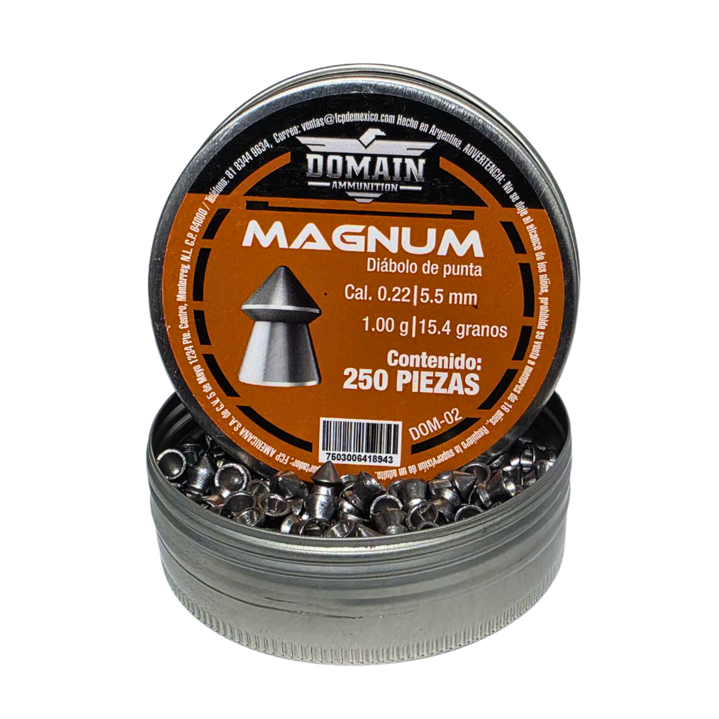 4 Pack De Diábolos Para Cacería 5.5 Mm Gamo Mendoza Domain