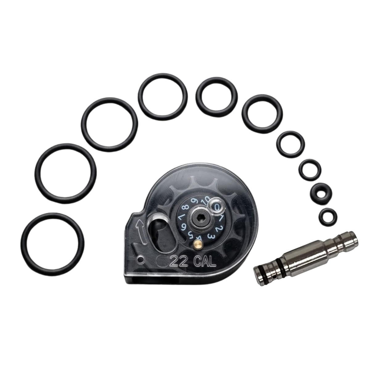 Kit refacciones PCP 1000 Válvula y Orings p/ Rifle PCP