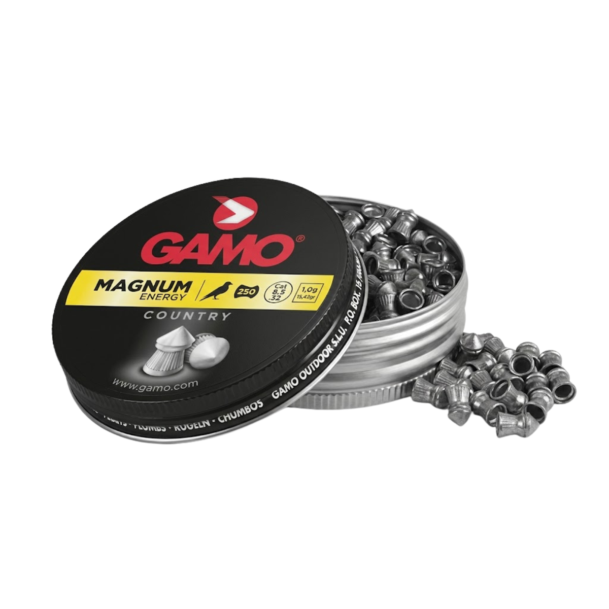 Diábolo Gamo Magnum Cal. 5.5 c/ 250 pzas 2 pack
