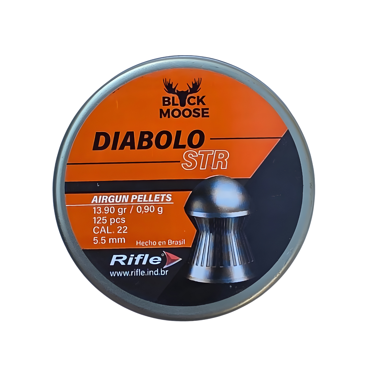 Diabolo Black Moose Modelo Srt C/125 Pzs. Calibre 5.5 Mm.