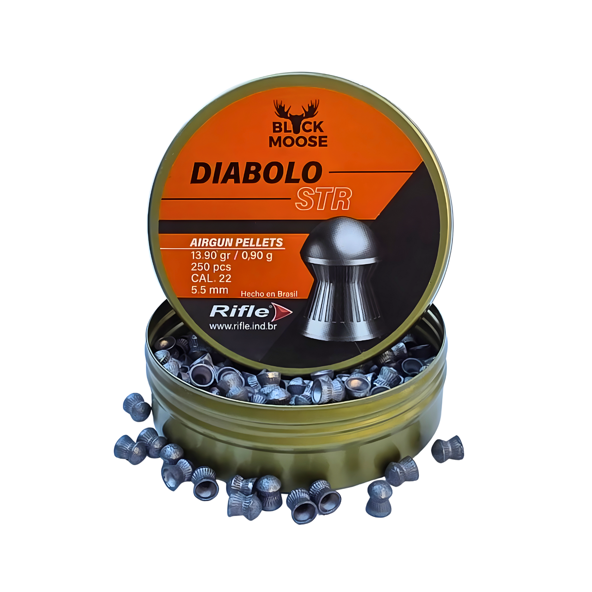 Diabolo Black Moose Str C/200 Pzs. Cal. 5.5 Mm.