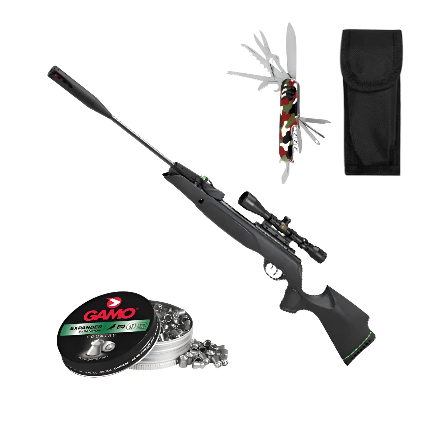 Rifle Gamo Swarm Magnum Pro 10x Gen 3i Igt Cal. 5.5 Mm+ Mira En Kit