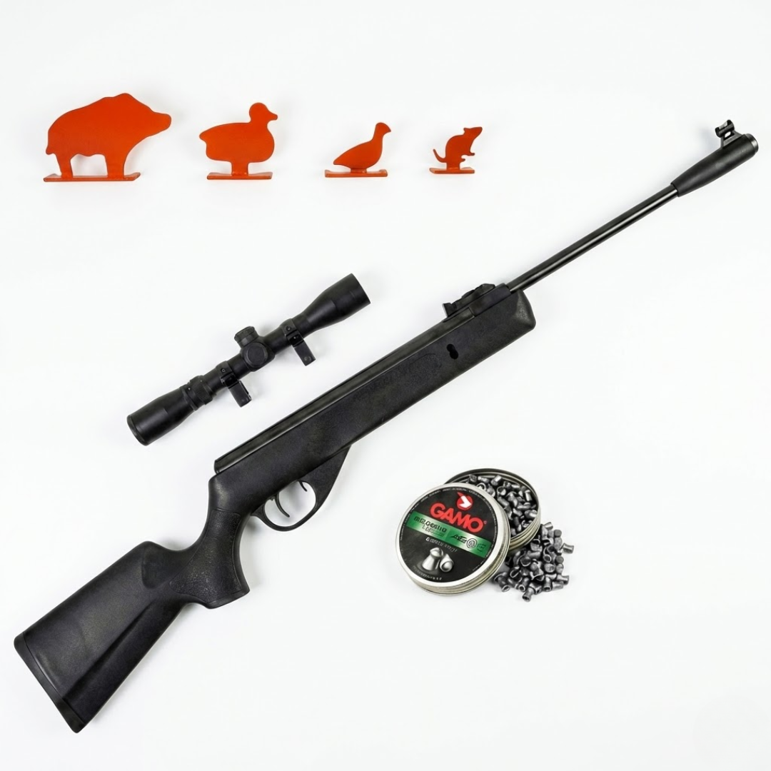 Rifle Deportivo Nova Vista Bb15 5.5mm +Silueta Diana Metal