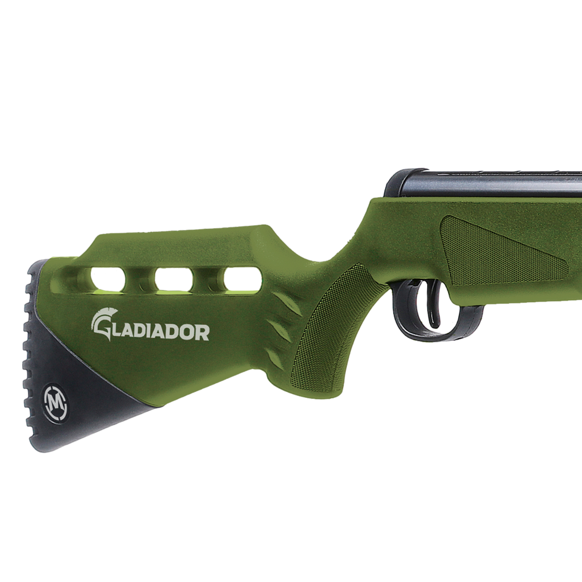 Rifle de aire Mendoza Gladiador 5.5 mm Resorte Verde combo