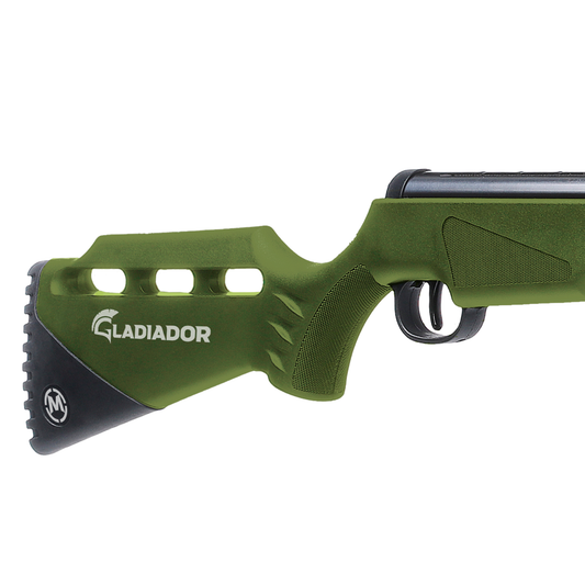 Rifle de aire Mendoza Gladiador 5.5 mm Resorte Verde combo