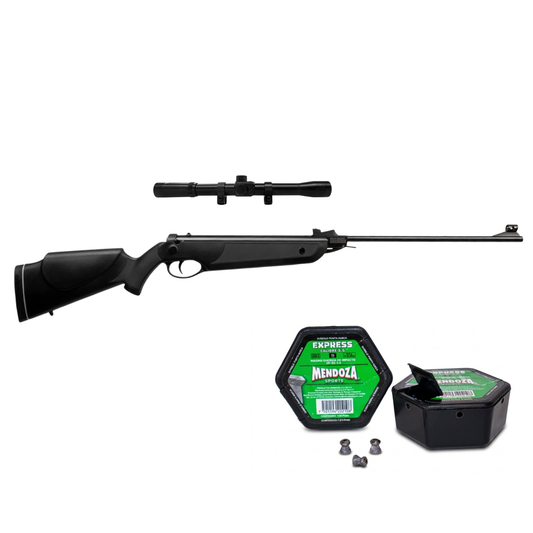 Diabolos 5.5 Mendoza 240pz + Rifle Marksman 2063 + Mira 4x32
